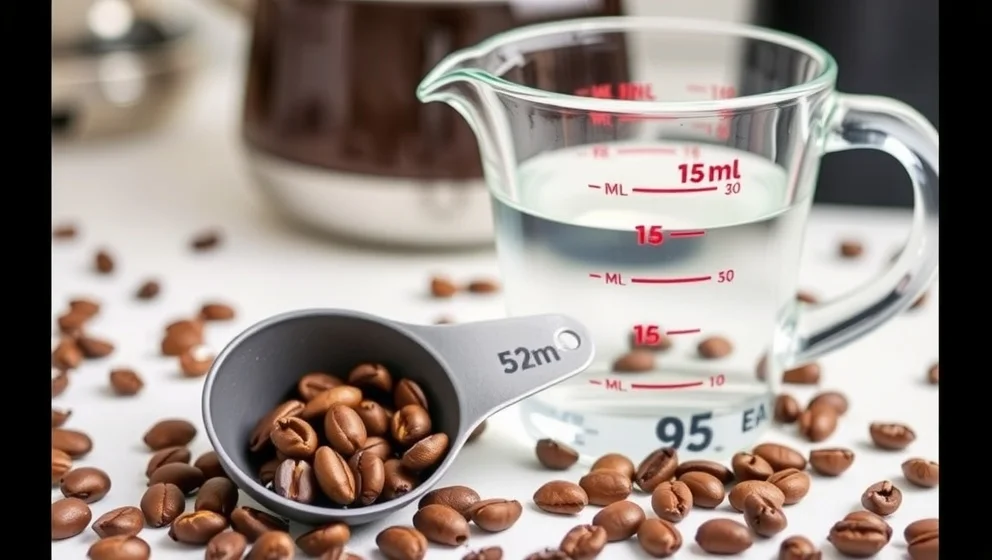 Hur mycket är ett kaffemått i ml