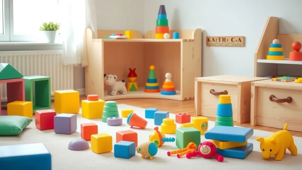 Roliga inomhusaktiviteter för barn 1-2 år